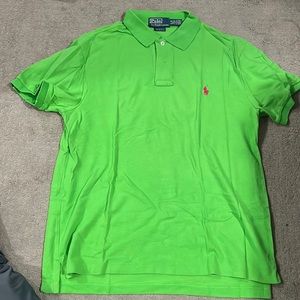 Polo Ralph Lauren polo shirt slim fit size large green